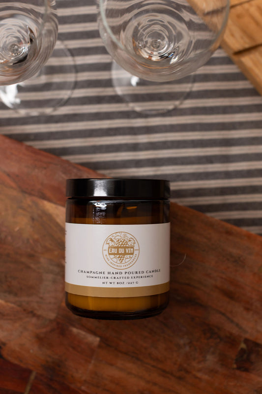 Champagne Candle