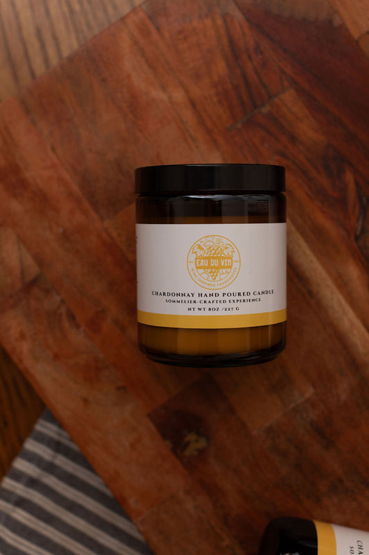 Chardonnay Organic Candle