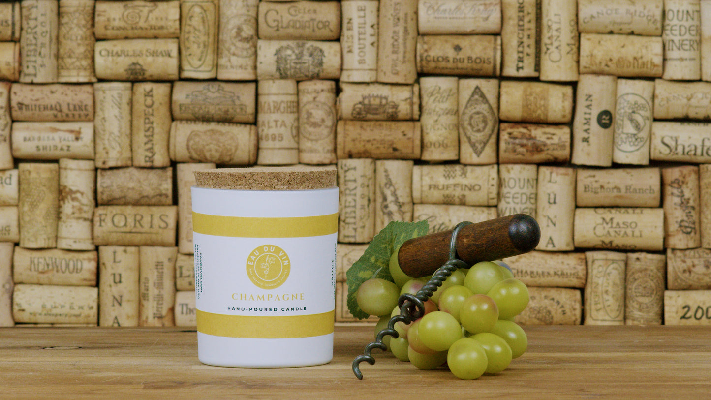 Champagne Organic Soy Candle