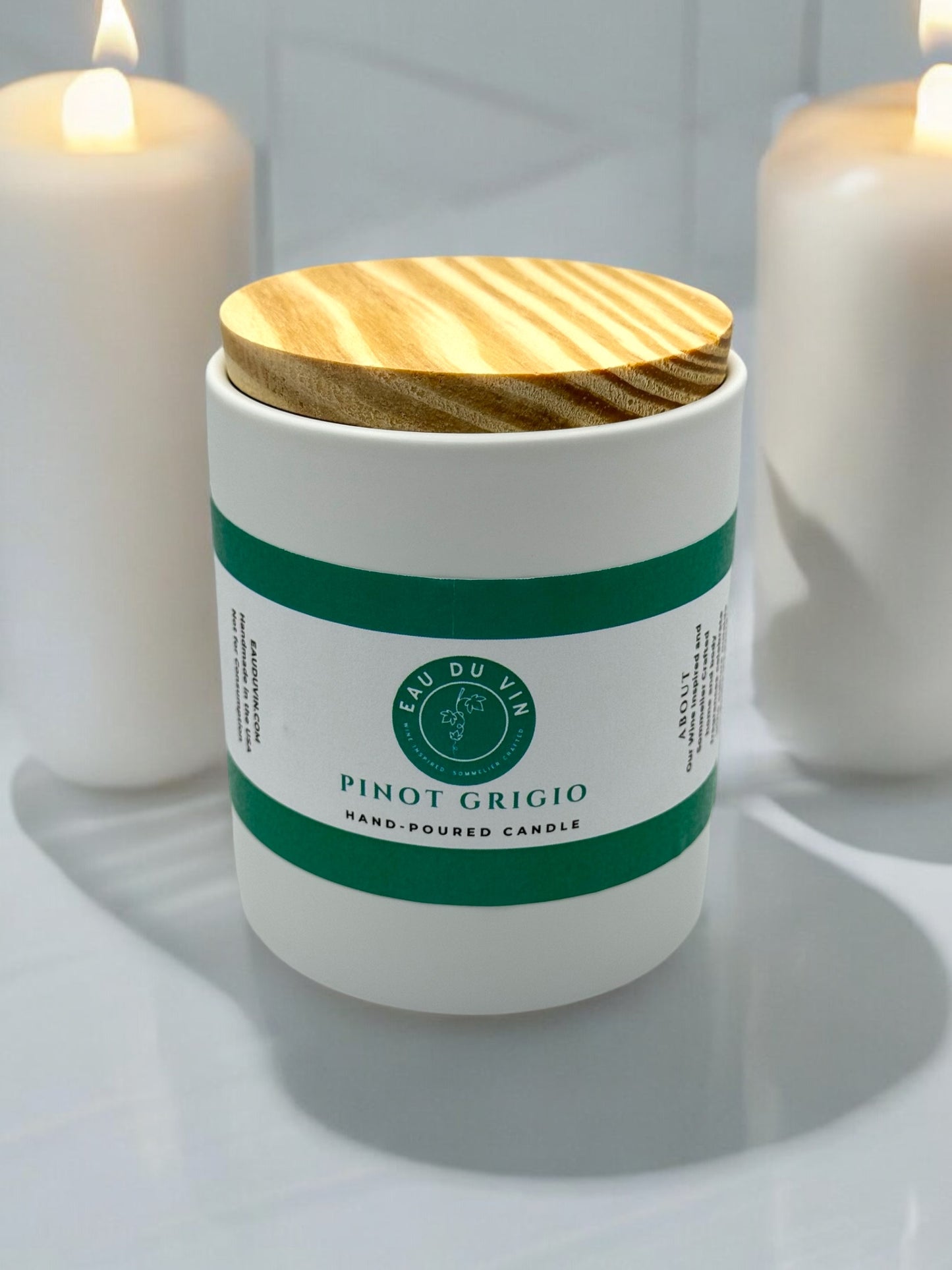 Pinot Grigio Hand Poured Soy Candle