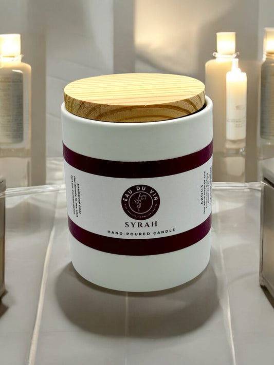 Syrah Hand Poured Soy Candle