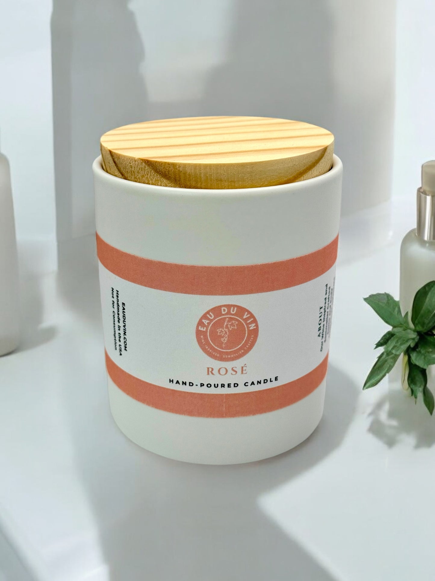 Rosé Organic Soy Candle