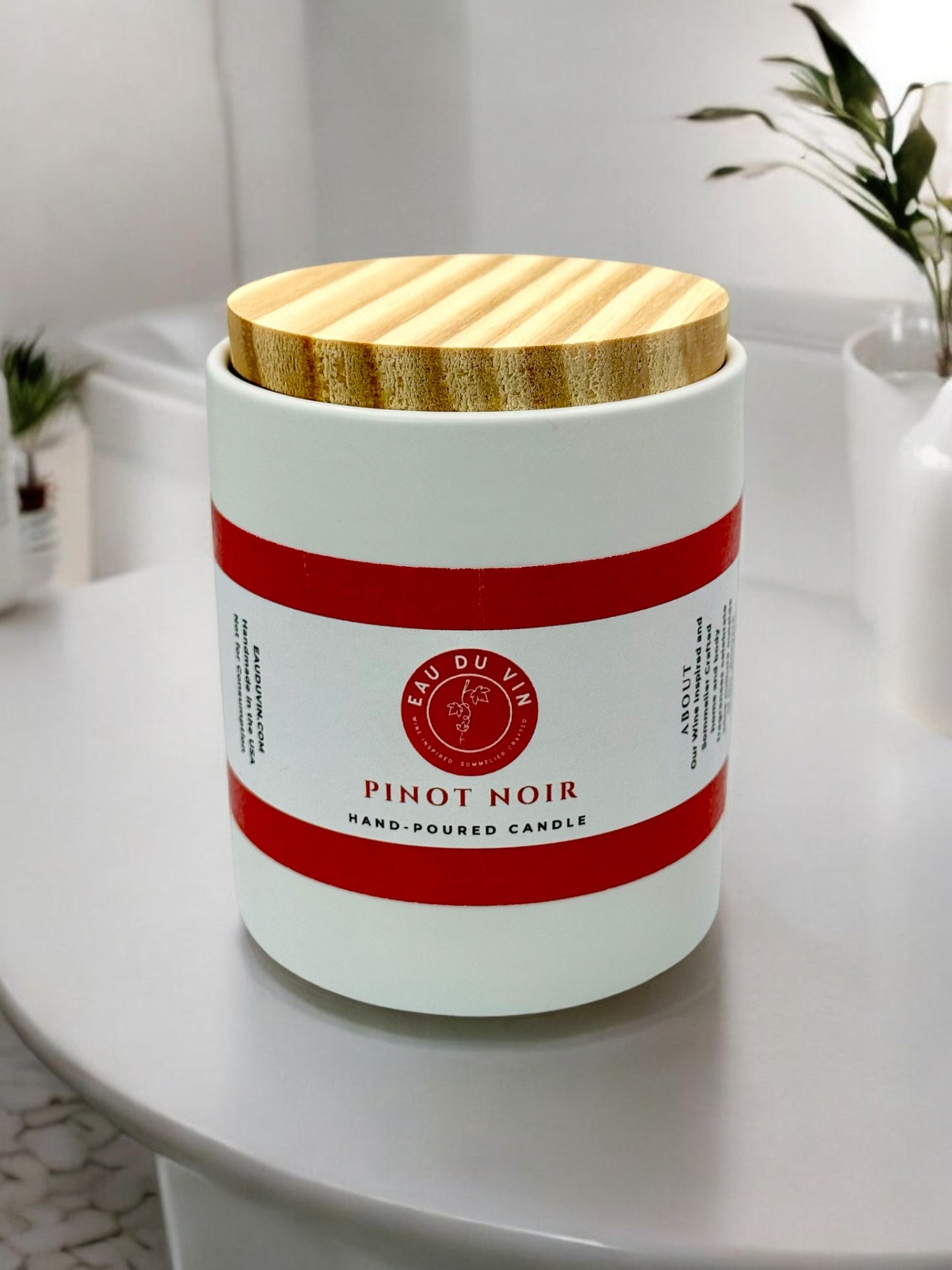 Pinot Noir Organic Soy Candle