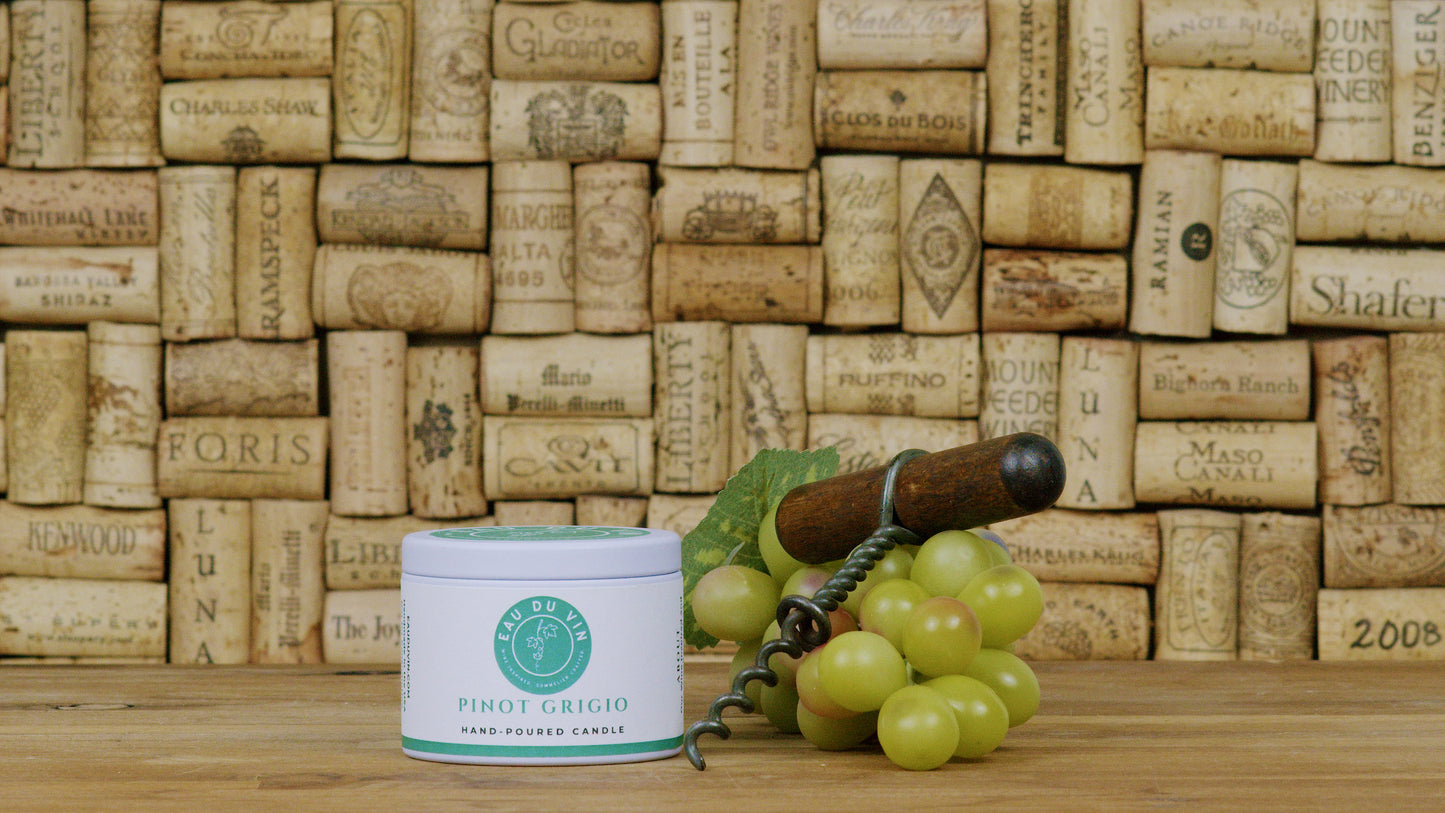 Pinot Grigio Organic Soy Candle