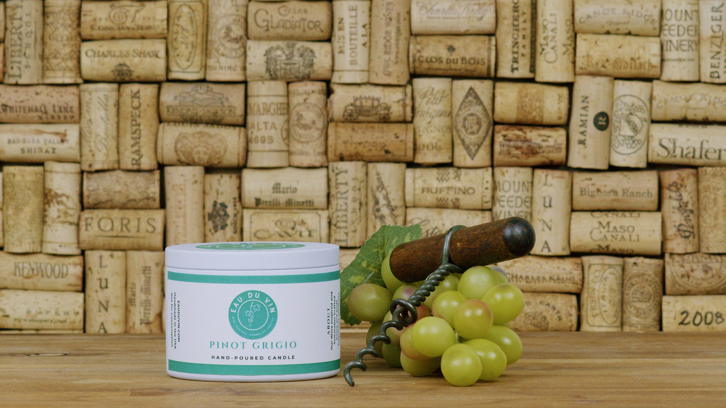 Pinot Grigio Organic Soy Candle