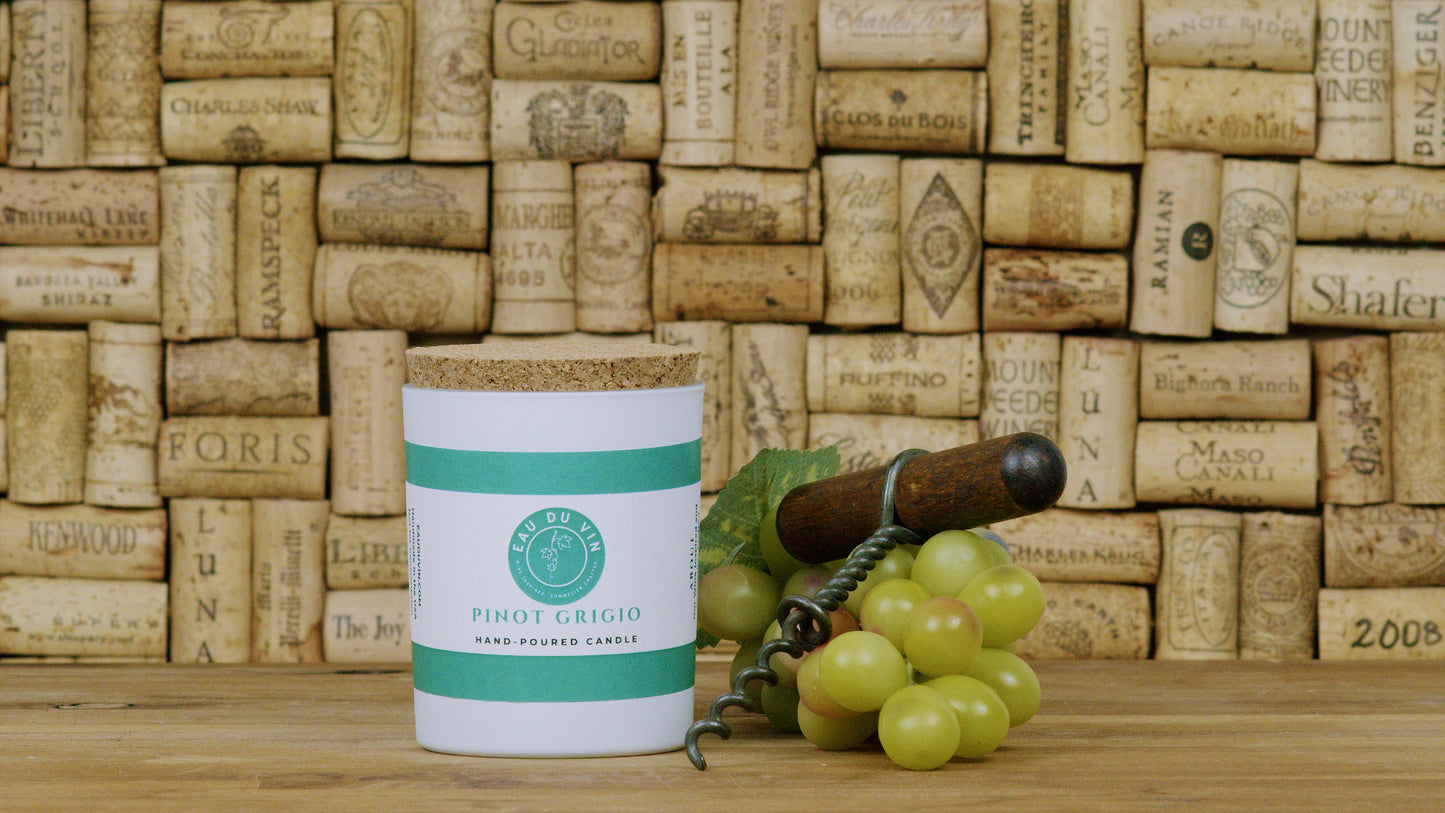 Pinot Grigio Organic Soy Candle