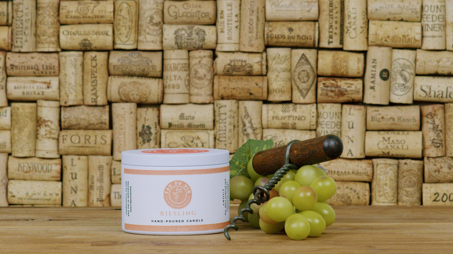 Riesling Organic Soy Candle