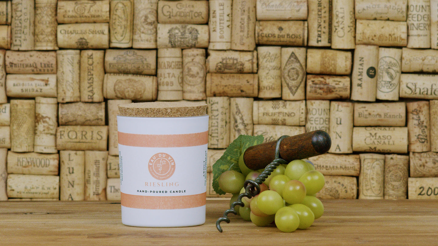 Riesling Organic Soy Candle