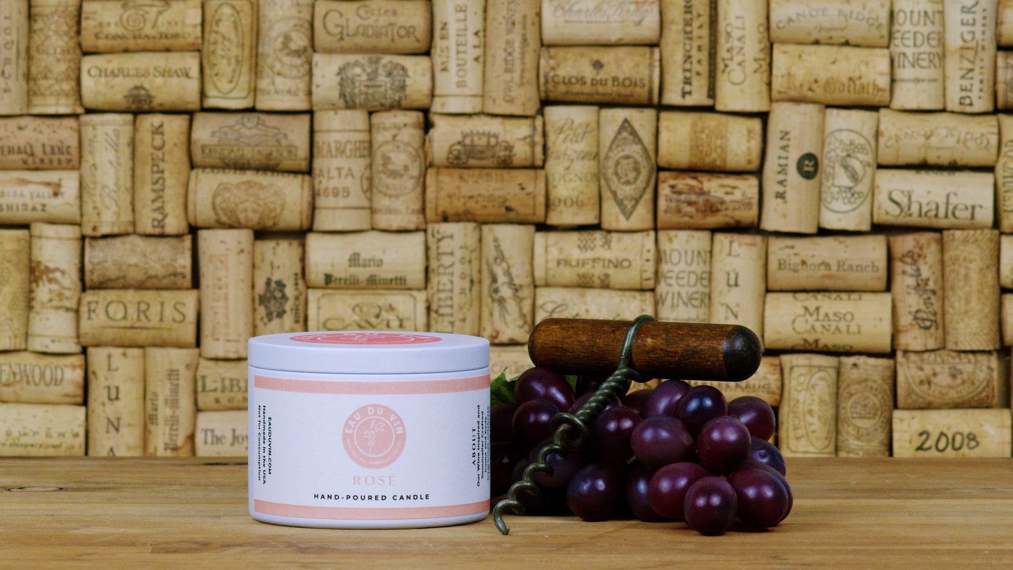 Rosé Organic Soy Candle