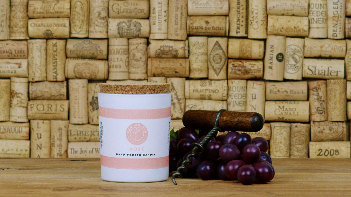 Rosé Organic Soy Candle