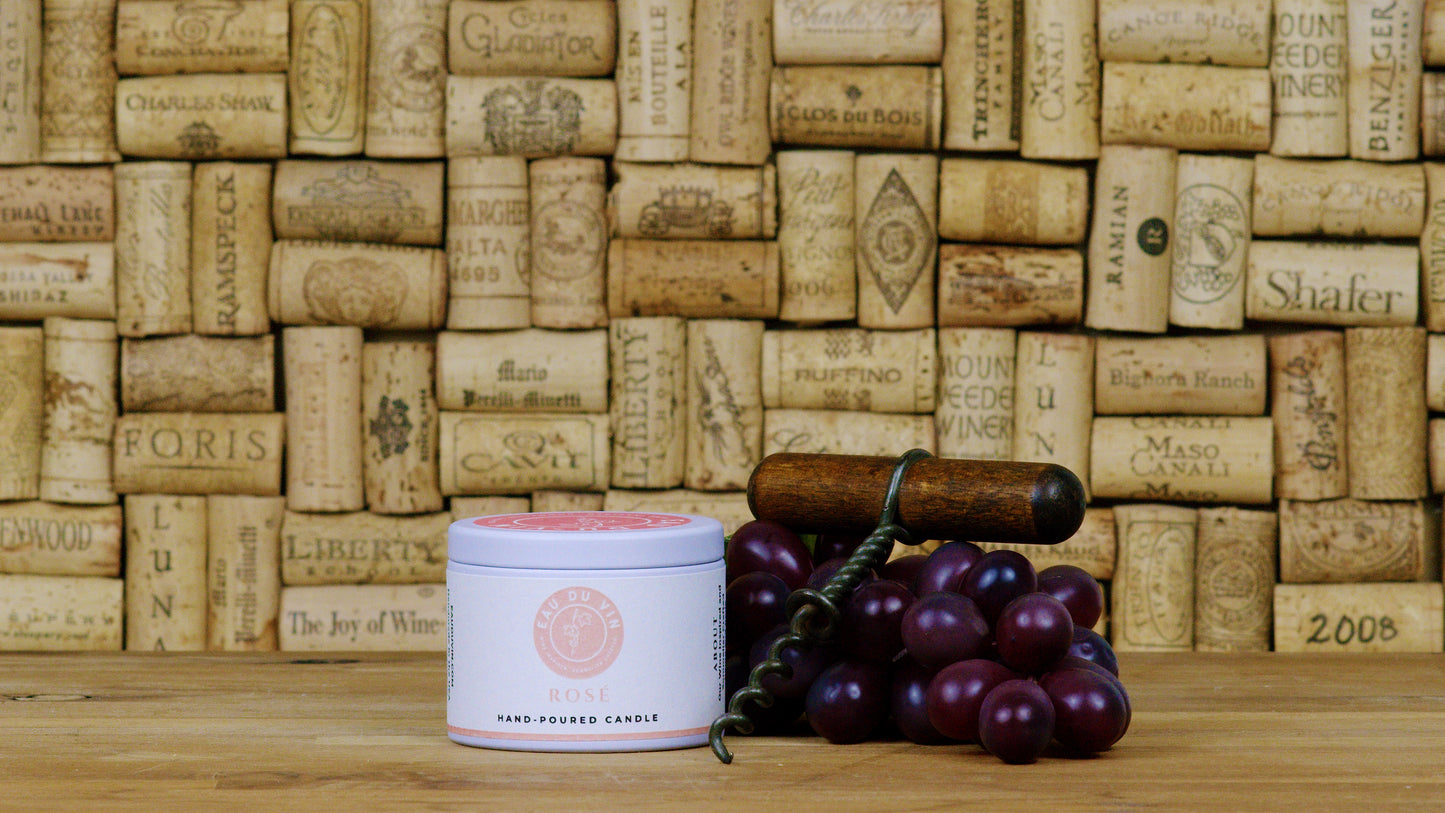 Rosé Organic Soy Candle