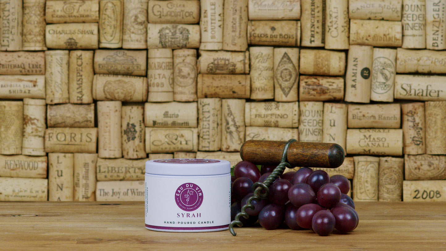 Syrah Organic Soy Candle