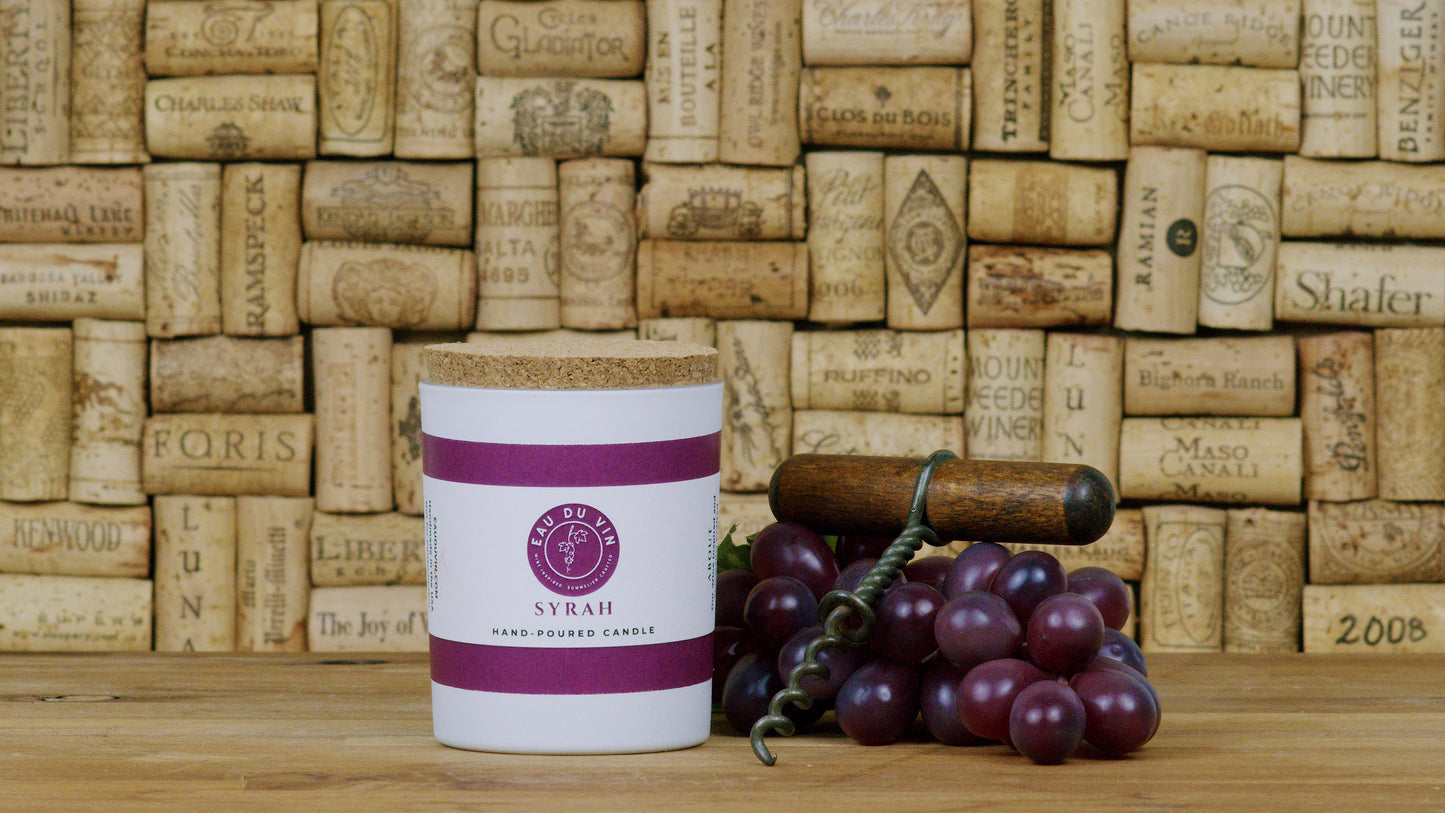 Syrah Organic Soy Candle